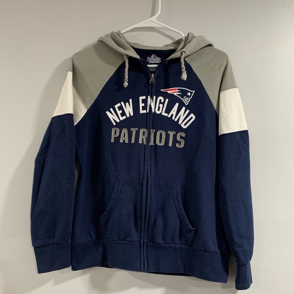 Womens Patriots Zip Up